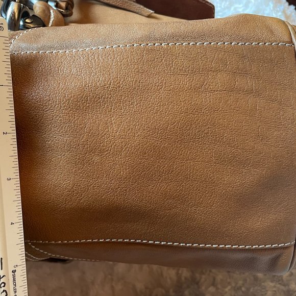 Francesco Biasia Brown Leather Hobo / Shoulder Bag - Picture 7 of 8